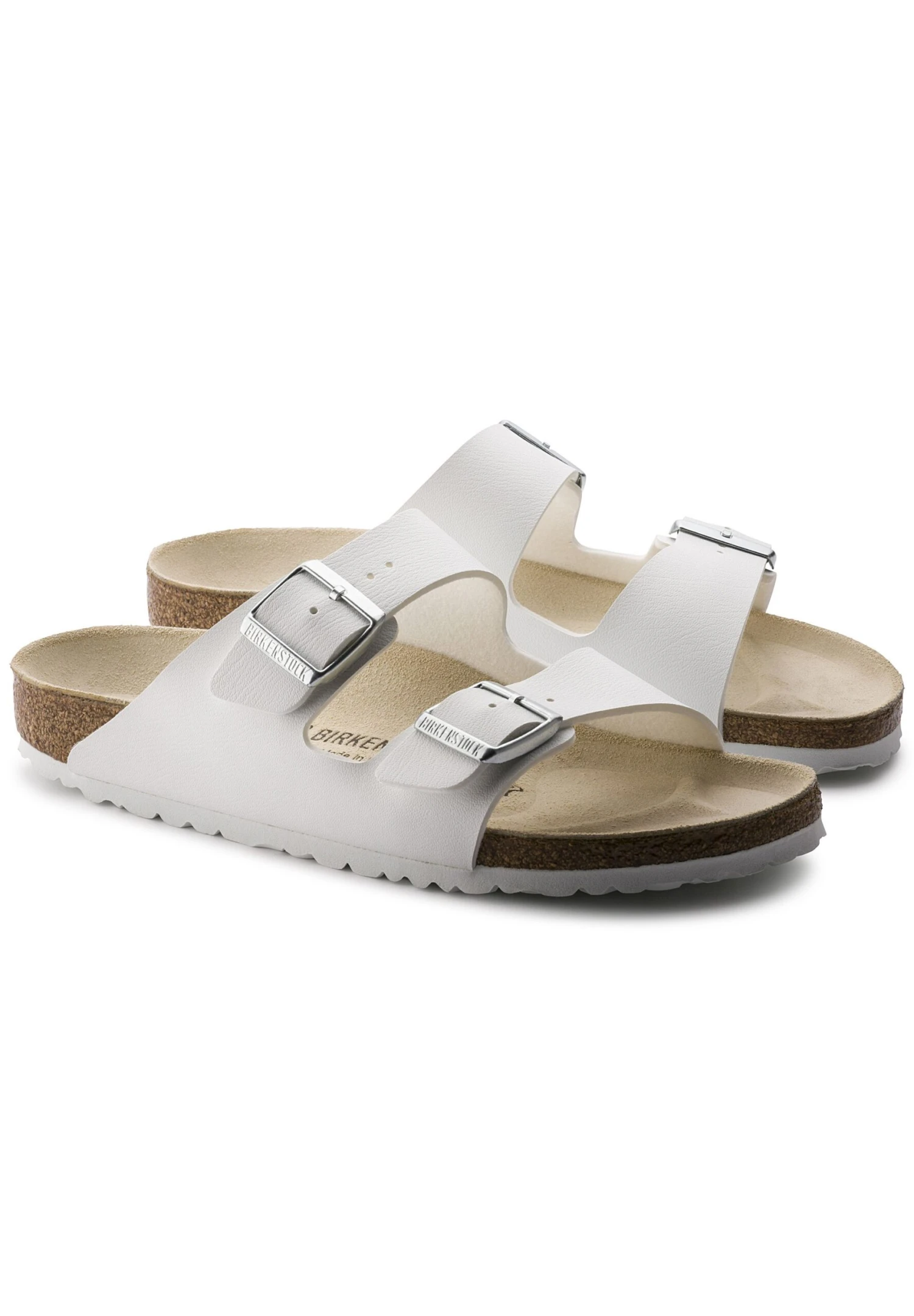 Birkenstock Arizona Birko-Flor - Ciabattine - White 4 Birkenstock Arizona Birko-Flor - Ciabattine - White - immagine 2