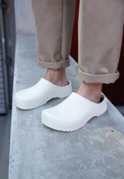 Birkenstock Super Regular Fit Unisex - Zoccoli - White -Birkenstock Italia 02574db26993462aa17e0f21c08b06cb