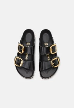 Birkenstock Arizona Lena PantofoleHigh Shine Black Donna Pantofole BI111A12E-Q11 -Birkenstock Italia 04e6ee9695734f6c80d454dc147e502a