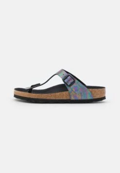 Birkenstock Gizeh Vegan Regular FitInfraditoIridescent Black Donna Sandali BI111A0Q1-Q11 -Birkenstock Italia 053e35a83431494a9dd4cdce81ee758c