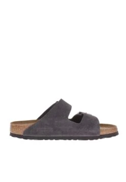 Birkenstock CiabattaCiabattineVelvet Grey Donna Ciabatte E Zoccoli BI115I010-C11 -Birkenstock Italia 05d42974a92644939d4b70735c22289a