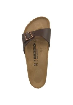 Birkenstock Madrid Bf RegularPantofoleDark Brown Donna Ciabatte E Zoccoli BI111E001-O11 -Birkenstock Italia 064231f2c18343f6b4b56dacd3ae5dfa