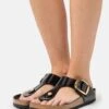 Birkenstock Gizeh Big Buckle RegularInfraditoBlack Donna Sandali BI111A105-Q11 -Birkenstock Italia 06b447e436054d68af3caef70e23079e