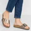 Birkenstock Madrid Big BucklePantofoleGraceful Taupe Donna Ciabatte E Zoccoli BI111A0DP-G11 -Birkenstock Italia 0a50cd9064e74bdfb1c1ad3eeb4b9505