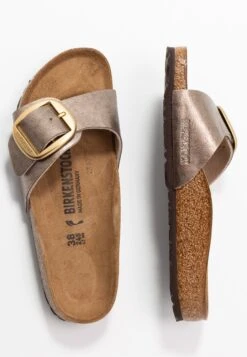 Birkenstock Madrid Big BucklePantofoleGraceful Taupe Donna Ciabatte E Zoccoli BI111A0DP-G11 -Birkenstock Italia 0ac57813bb6b484e81708035148208ac