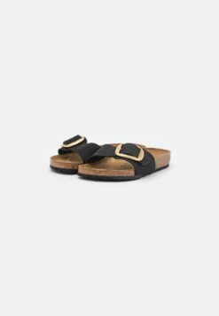 Birkenstock Madrid Big Buckle Regular FitCiabattineBlack Donna Ciabatte E Zoccoli BI111A0V3-Q11 -Birkenstock Italia 113bd7fac512418c8a3f400ac63654b9