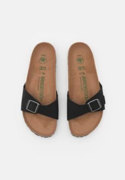 Birkenstock Madrid Bfbc Earthy Vegan Narrow - Pantofole - Black -Birkenstock Italia 131cc359ff1b45cdb2fc57c4c6e19183