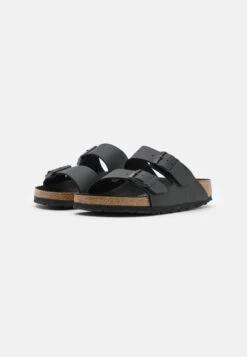 Birkenstock Arizona Bf Triples Narrow - Pantofole - Black -Birkenstock Italia 13e58393fa2e45d1b827b12db06e79e7