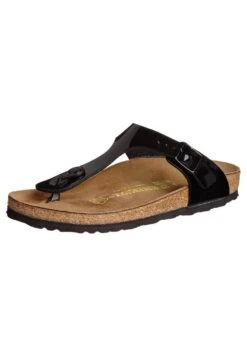 Birkenstock Gizeh Bf Narrow - Infradito - Schwarz Lack