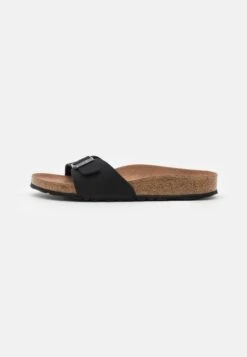 Birkenstock Madrid Bfbc Earthy Vegan Narrow - Pantofole - Black -Birkenstock Italia 1574a79e9e3841e1bb75c7d906286001