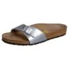 Birkenstock Madrid Bf RegularCiabattineSilber Donna Ciabatte E Zoccoli BI111B01K-104 -Birkenstock Italia 16f2f0d9932f41b49c952b002398fac5