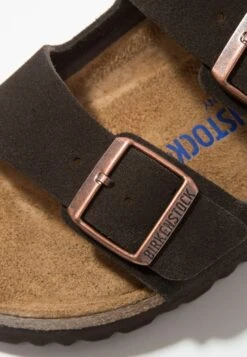 Birkenstock Arizona Sfb Vl NarrowPantofoleMocca Donna Ciabatte E Zoccoli BI115F02X-O11 -Birkenstock Italia 170e8cc08a584df08ac5c0657df4ae8f