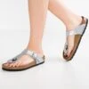 Birkenstock Gizeh RegularInfraditoSilver Donna Sandali BI111X005-104 -Birkenstock Italia 1c1d60bc5c3149b2addcdeb4ea709a76
