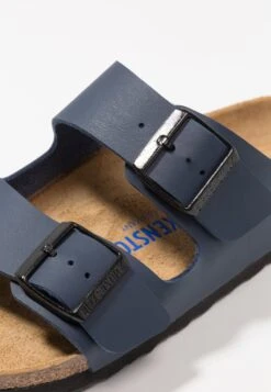 Birkenstock Arizona Sfb Bf Narrow - Pantofole - Blue -Birkenstock Italia 27403c618d9f4464a9279706f0ad945c