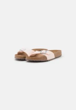 Birkenstock Madrid Narrow VeganCiabattineLight Rose Donna Ciabatte E Zoccoli BI111A0V5-E11 -Birkenstock Italia 366ffddd27564b85b08692d9922ac74d