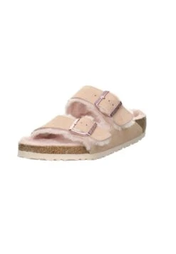 Birkenstock Arizona Shearling - Ciabattine - Rosa