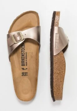 Birkenstock MadridPantofoleElectric Metallic Taupe Donna Ciabatte E Zoccoli BI111A07B-B11 -Birkenstock Italia 3b26177f26a344b28a97120b188be4af