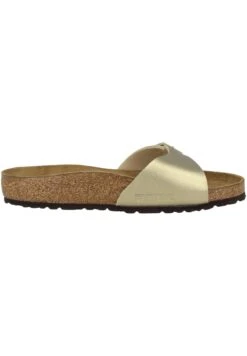 Birkenstock Madrid Bf Patent RegularCiabattineGold Donna Ciabatte E Zoccoli BI111A0IV-F11 -Birkenstock Italia 3f02c788e16a46e896e453bc2056c450