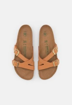 Birkenstock Yao Balance Narrow Fit VeganCiabattinePecan Donna Ciabatte E Zoccoli BI111A0V0-O11 -Birkenstock Italia 40e50e6a6b58439f82099d404e6eb8e5