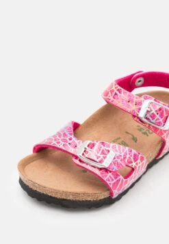 Birkenstock Rio MfSandaliFlashy Hologram Pink Bambini Sandali BI113G07G-J11 -Birkenstock Italia 42923d32be0a4e92b69d3f0bc8b2f3ff