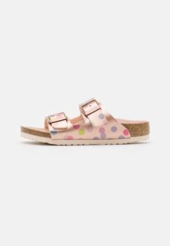 Birkenstock Arizona Kids DotsCiabattineElectric Metallic/Opper Bambini Pantofole BI113G06F-O11
