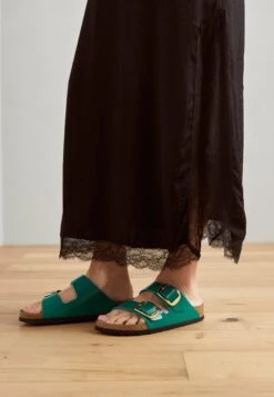 Birkenstock Arizona Lena NarrowCiabattineGreen Donna Ciabatte E Zoccoli BI111A12D-M11 -Birkenstock Italia 474db8dfb3b44f36823dd385184a10d1