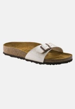 Birkenstock Madrid Bf Regular - Ciabattine - Graceful Pearl White -Birkenstock Italia 47e1c0624362495686ee2092b9107d85