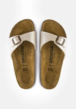 Birkenstock Madrid Bf Regular - Ciabattine - Graceful Pearl White -Birkenstock Italia 4ad0d238882f4b5cb182b5afec9578f6