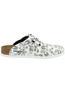 Birkenstock CiabattinePaisley Black-White Donna Ciabatte E Zoccoli BI111A0LB-A11 -Birkenstock Italia 4b122cc966914665a7355e4f4369a452