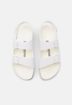 Birkenstock Milano UnisexSandaliWhite Donna Sandali BI115G06E-A11 -Birkenstock Italia 51ddf2d76d4c43a3ac935981dc536c50