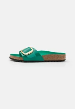 Birkenstock Madrid PantofoleHigh Shine Green Donna Pantofole BI111A137-M11 -Birkenstock Italia 545b77c1bdf34d84881c195bc31c68e0
