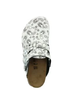 Birkenstock CiabattinePaisley Black-White Donna Ciabatte E Zoccoli BI111A0LB-A11 -Birkenstock Italia 5a358c8a8a7242d2950eac67d9047e7e