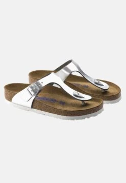Birkenstock Gizeh InfraditoMetallic Silver Donna Sandali BI111A0EX-D11 -Birkenstock Italia 5a3ff0342e63445d882e912aece81f9e