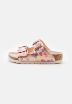 Birkenstock Arizona Kids Bf Metallic Dots Regular FitSandaliElectric Metallic Bambini Sandali BI113G07V-F11