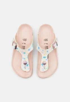 Birkenstock Gizeh Kids Summer Floral InfraditoLight Pink Bambini Sandali BI113G06R-J11 -Birkenstock Italia 63441868519f4ff8b1ea080b08159977