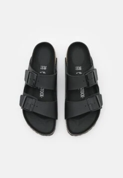 Birkenstock Arizona Bf Triples Narrow - Pantofole - Black -Birkenstock Italia 63d70ed9579e46589617ff240abb267f