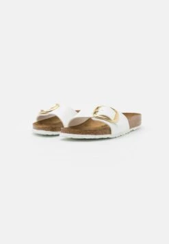 Birkenstock Madrid Big Buckle CiabattineWhite Donna Ciabatte E Zoccoli BI111A0KI-A11 -Birkenstock Italia 6b31dd9cf0c747ec9b989efe2181bc41