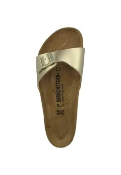 Birkenstock Madrid Bf Patent RegularCiabattineGold Donna Ciabatte E Zoccoli BI111A0IV-F11 -Birkenstock Italia 6b3d51de127f4a47a38852fed7ee7125