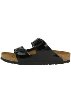 Birkenstock Arizona Bf RegularCiabattinePatent Black (1005291) Donna Ciabatte E Zoccoli BI115G03H-Q11