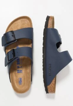 Birkenstock Arizona Sfb Bf Narrow - Pantofole - Blue -Birkenstock Italia 7c4aa6cbad6a42a994db8ae5fbb0896b