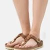 Birkenstock Gizeh Braided Fl Regular - Pantofole - Cognac -Birkenstock Italia 8083d0fb30764eebba54d152ffa1c0b0