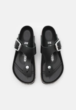 Birkenstock Gizeh Big Buckle- Infradito - Black -Birkenstock Italia 85f46c5708304425a6119f847526c512