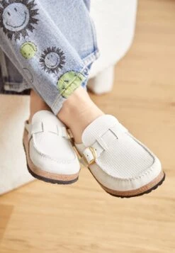 Birkenstock Buckley Leve NarrowCiabattineAntique White Donna Ciabatte E Zoccoli BI111A13B-A11 -Birkenstock Italia 8a857a911b074487bc2b76fc88492d95