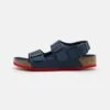 Birkenstock Milano Kids BfSandaliBlue/Red Bambini Sandali BI114G01X-K11 -Birkenstock Italia 8ddc664966a146c8a7faf40a62fbccd9