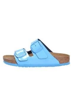 Birkenstock Tieffussbett - Ciabattine - Patentskyblue