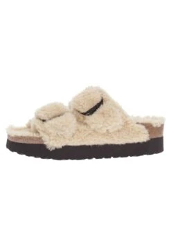 Birkenstock CiabattaCiabattineBeige Donna Ciabatte E Zoccoli BI111A10Y-B11