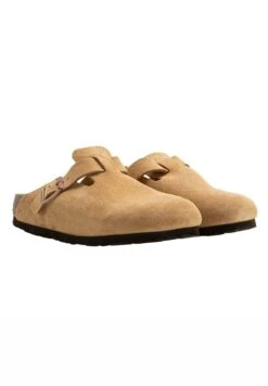 Birkenstock Boston Leve LatteCiabattineBeige Donna Ciabatte E Zoccoli BI111A16O-B11 -Birkenstock Italia 93d10420aa544677849e913bef28256c