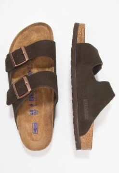 Birkenstock Arizona Sfb Vl NarrowPantofoleMocca Donna Ciabatte E Zoccoli BI115F02X-O11 -Birkenstock Italia 94f5548908fa414bb97a9c618536110b
