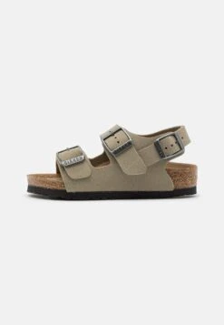 Birkenstock Milano Kids Earthy UnisexSandaliFaded Khaki Bambini Sandali BI116G026-N11