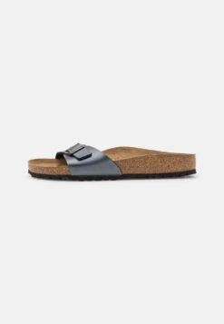 Birkenstock Madrid Bf NarrowPantofoleMetallic Black Donna Pantofole BI111A0P4-Q11 -Birkenstock Italia bbc4f9451a064a759263cf5e734ac3ca